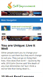 Mobile Screenshot of improving-me.com